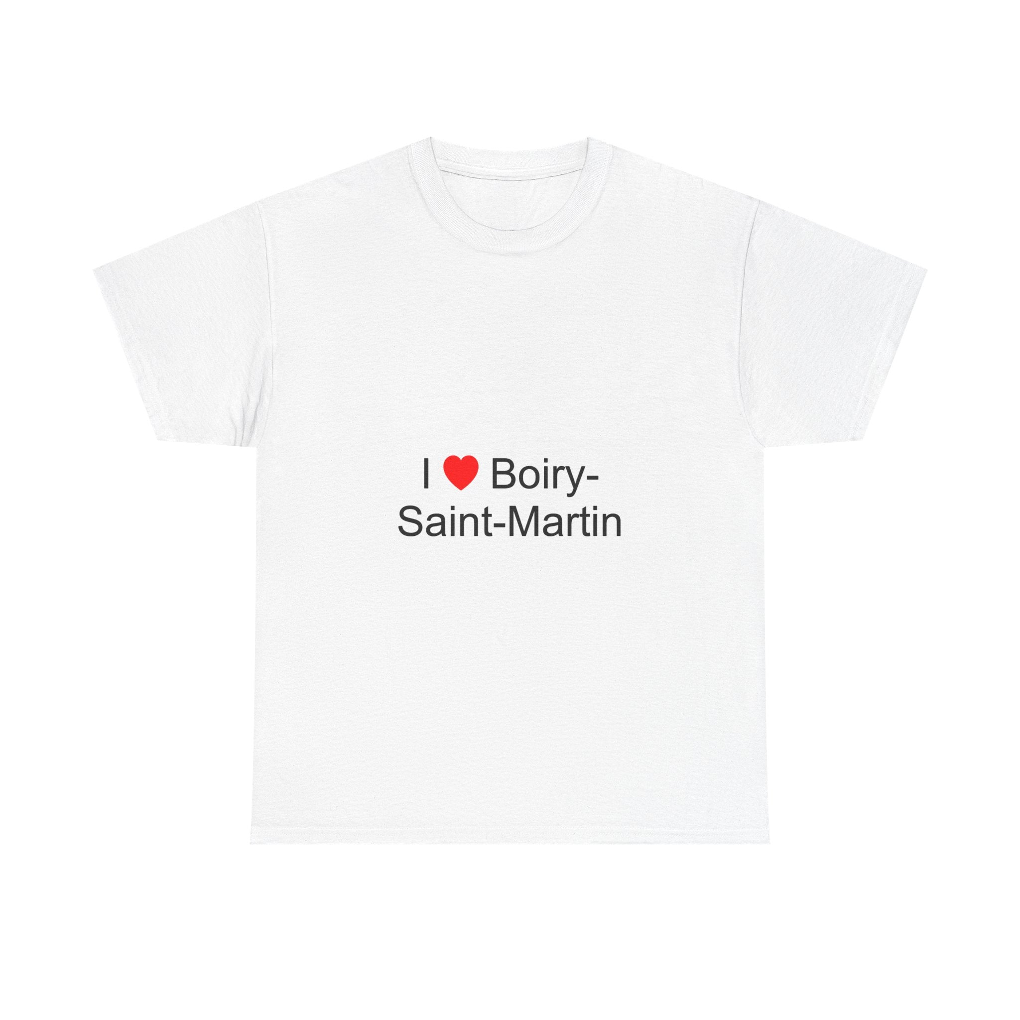 T-Shirt Ich liebe Boiry-Saint-Martin