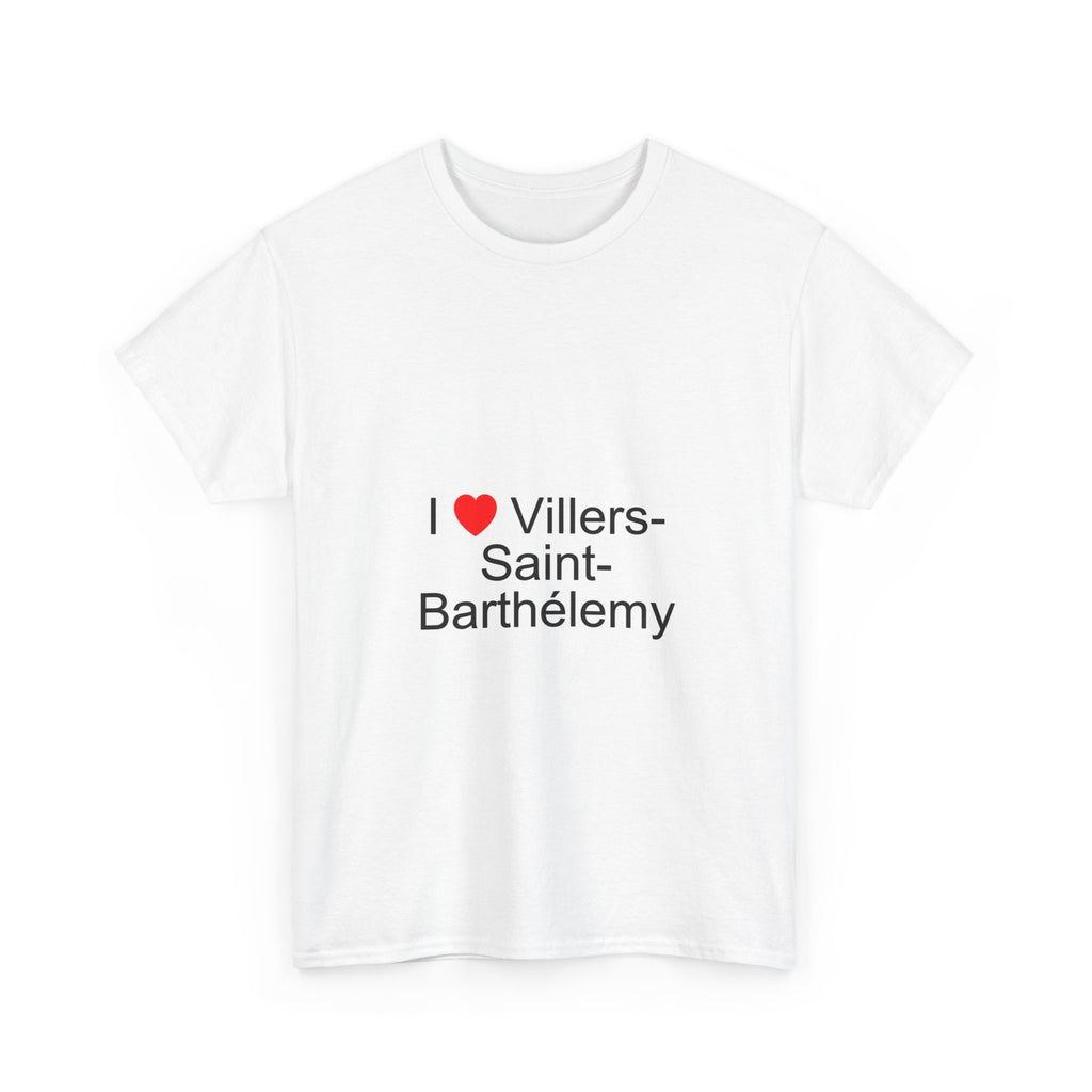 T-shirt I love Villers-Saint-Barthélemy