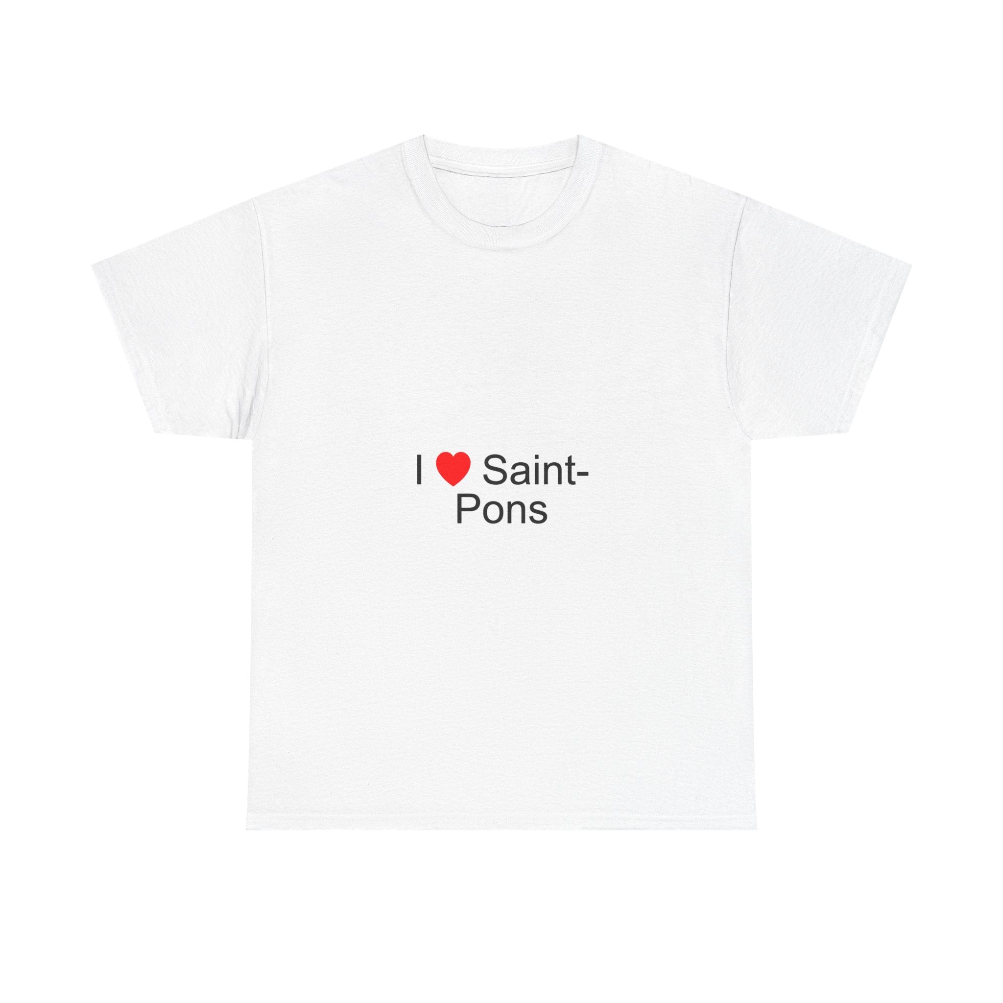 I love Saint-Pons t-shirt