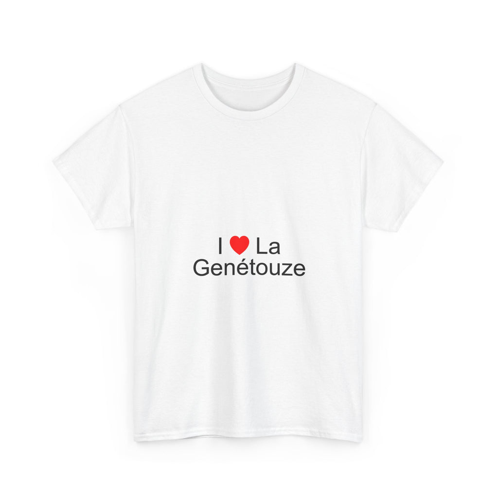 T-shirt I love la genétouze