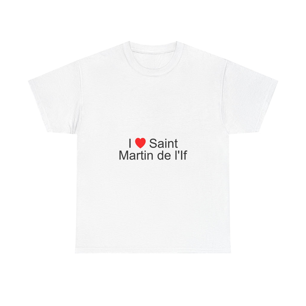 T-Shirt Ich liebe Saint Martin de l'If