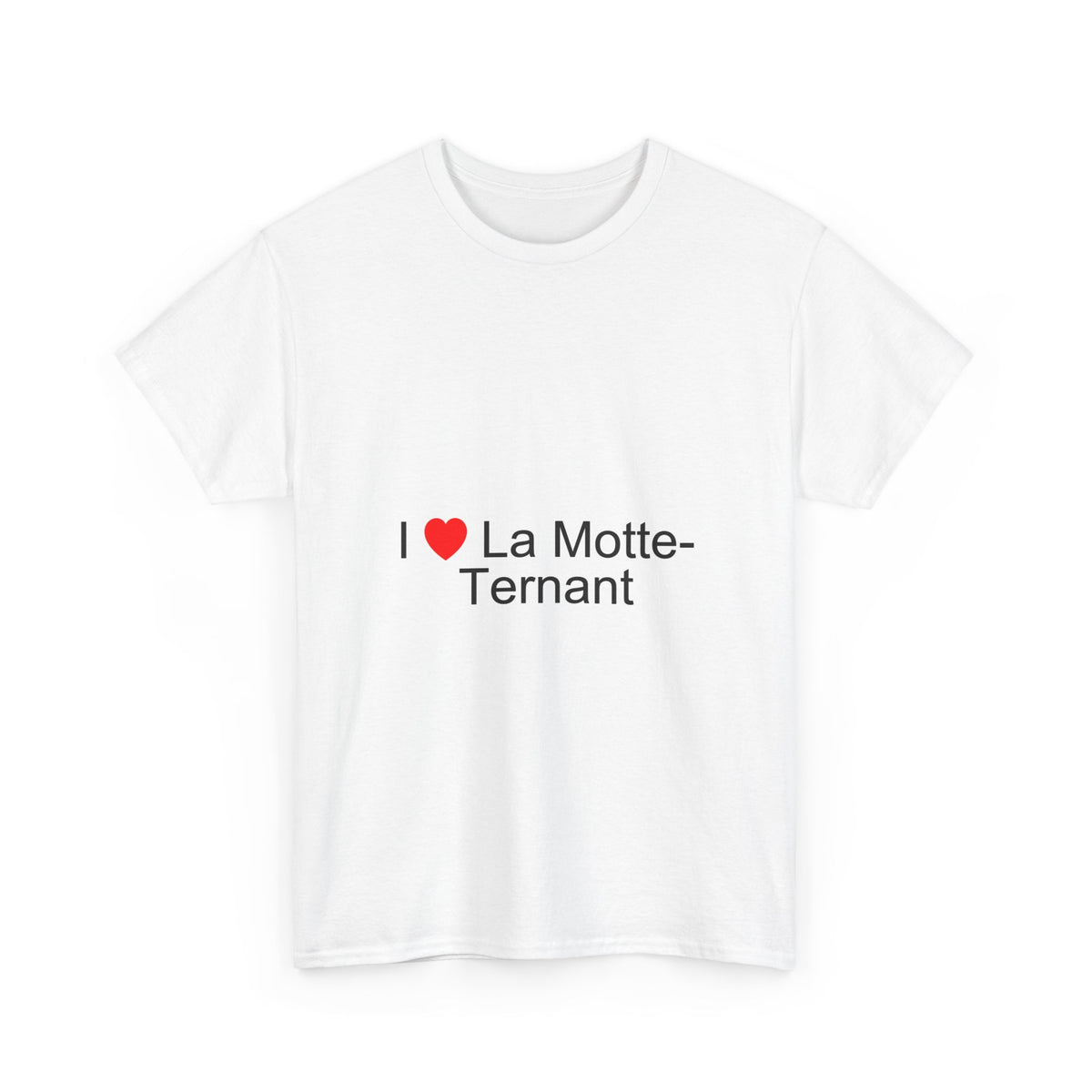 T-shirt I love la motte-ternant