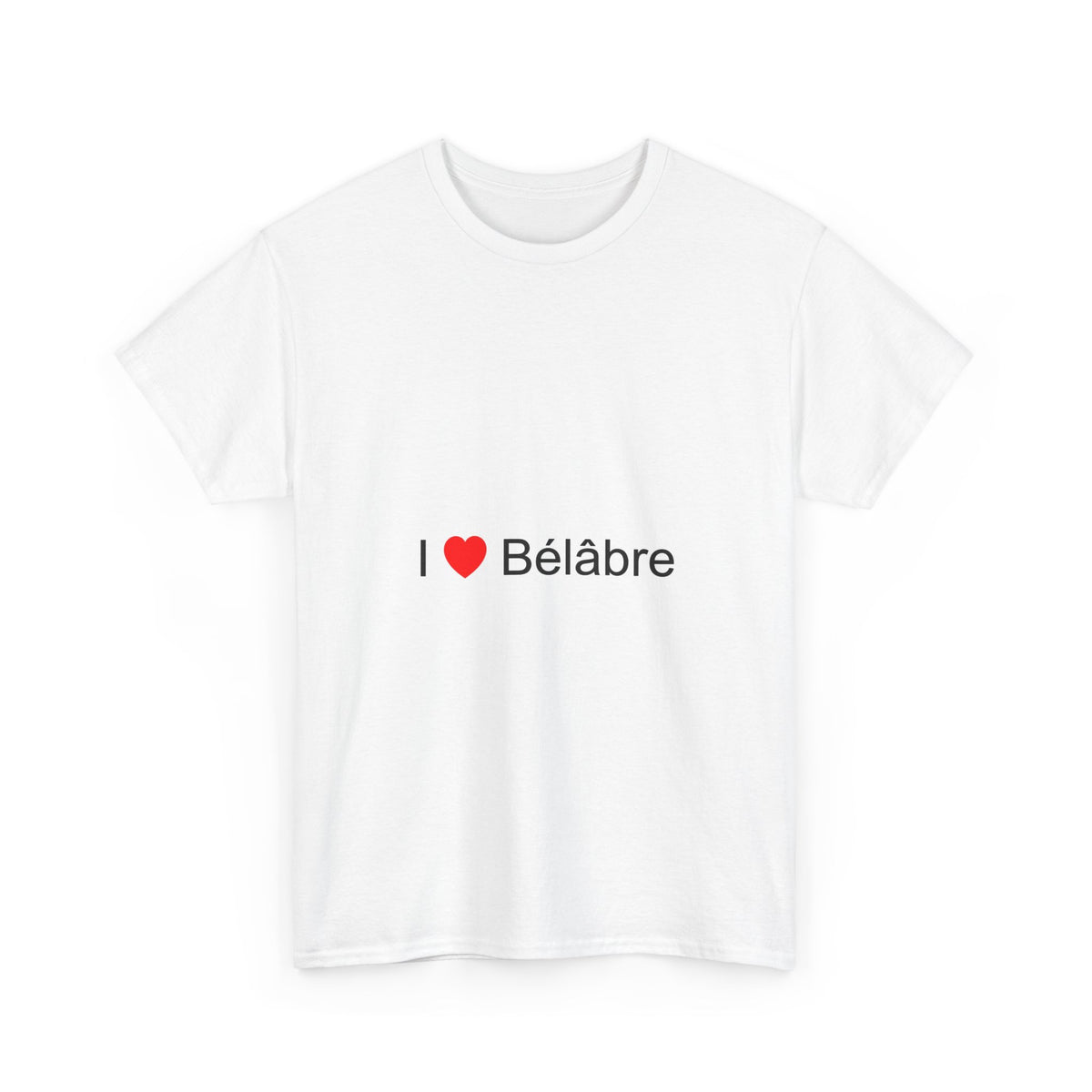 T-shirt I love bélâbre