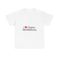 T-Shirt Ich liebe Ozenx-Montestrucq