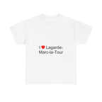 T-Shirt I love Lagarde-Marc-la-Tour