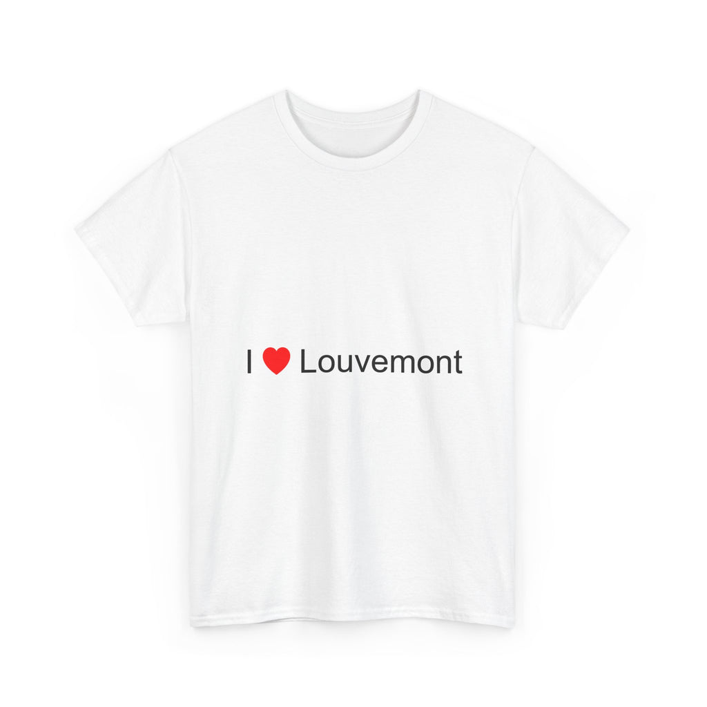 T-shirt I love louvemont