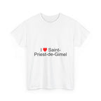I love Saint-Priest-de-Gimel T-shirt