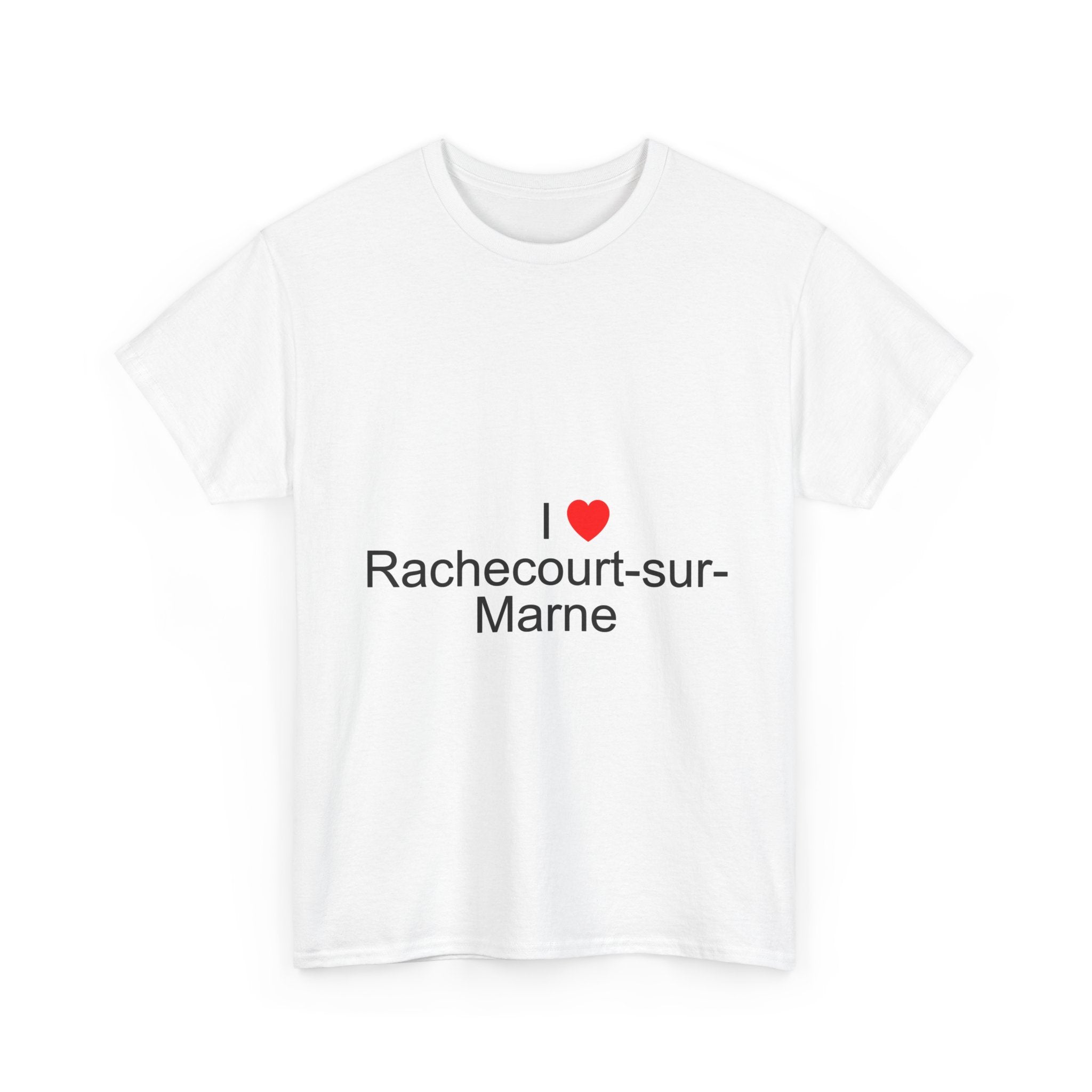 T-shirt I love rachecourt-sur-marne