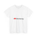 T-Shirt Ich liebe Montanay
