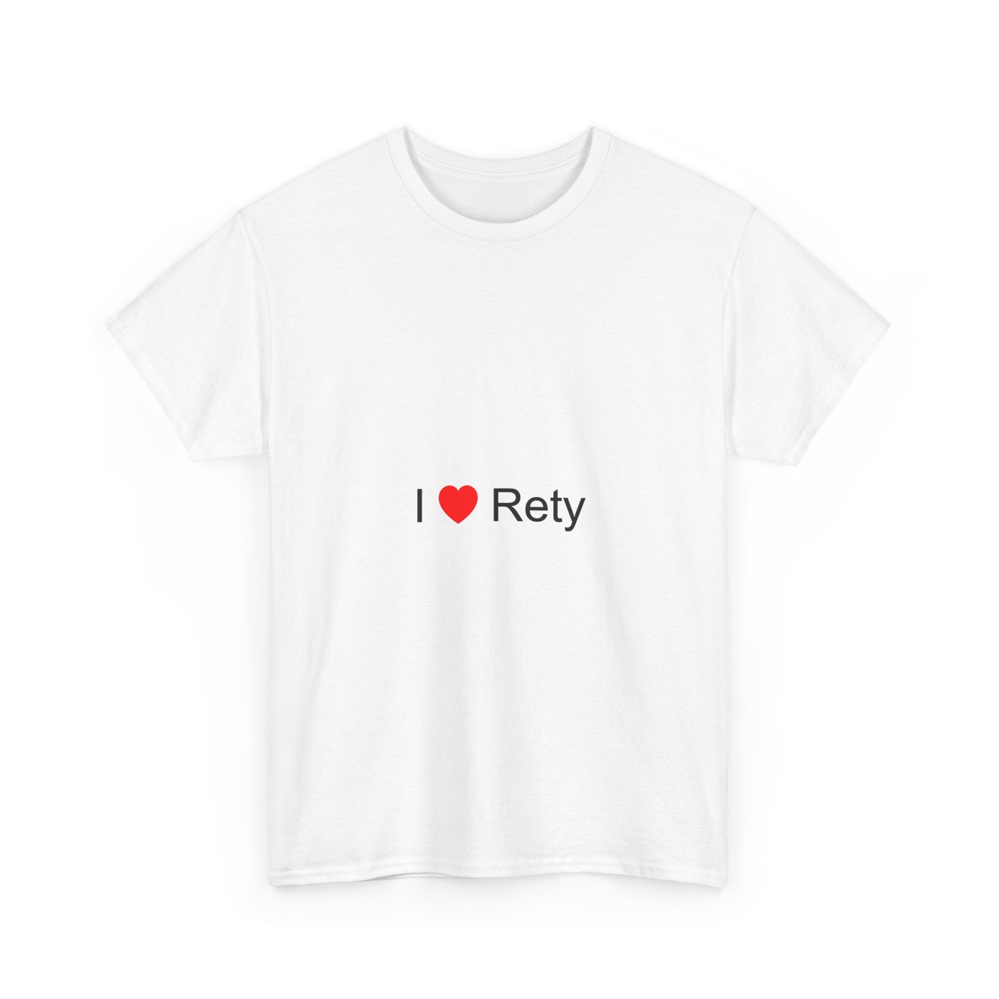 T-shirt I love rety