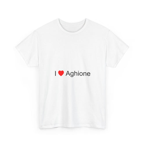 I love Aghione T-shirt