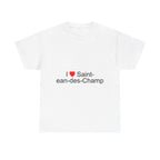 T-Shirt Ich liebe Saint-Jean-des-Champs