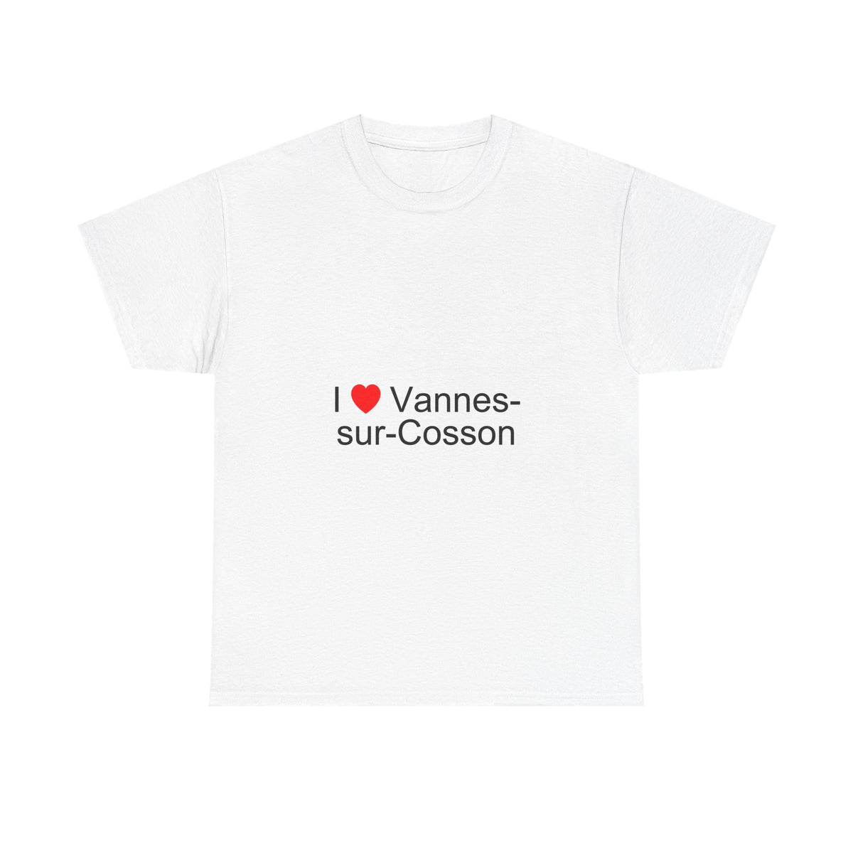 T-shirt I love vannes-sur-cosson