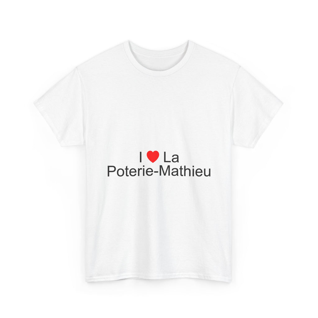 T-shirt I love pottery-mathieu
