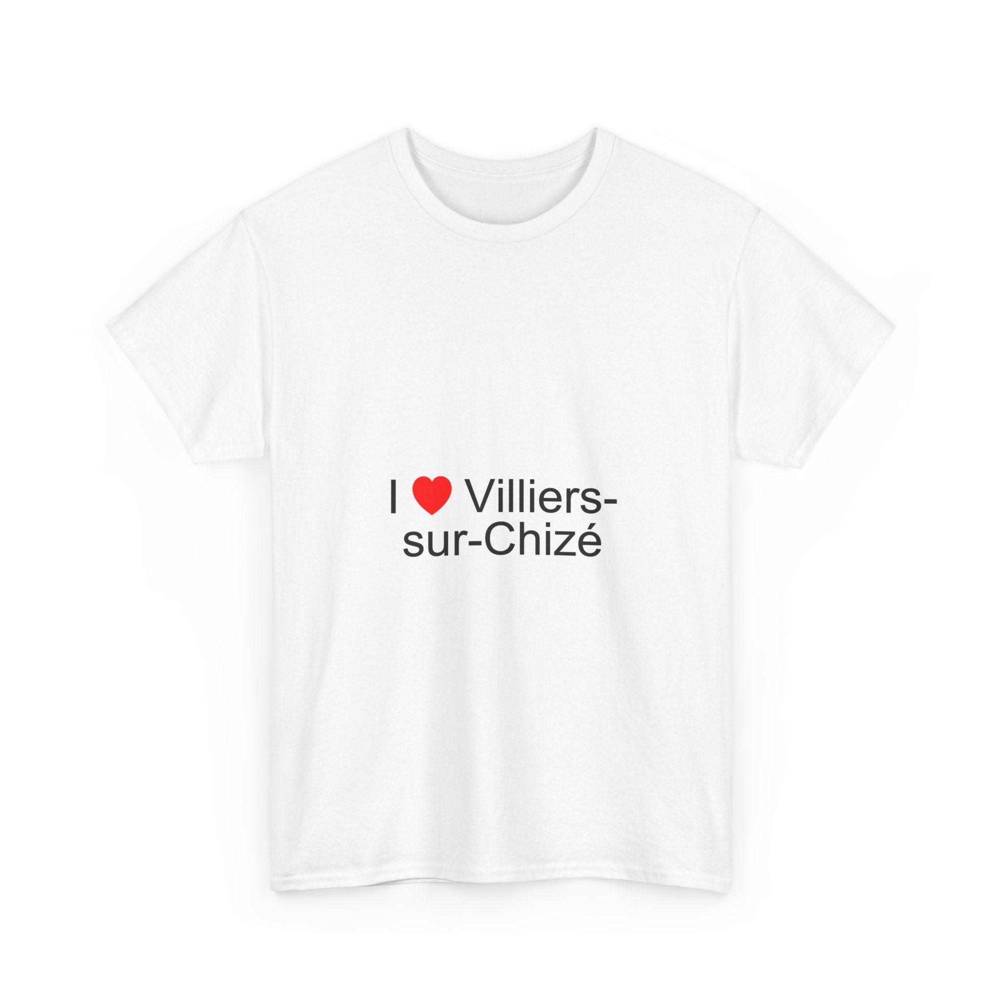 I love villiers-sur-chizé t-shirt