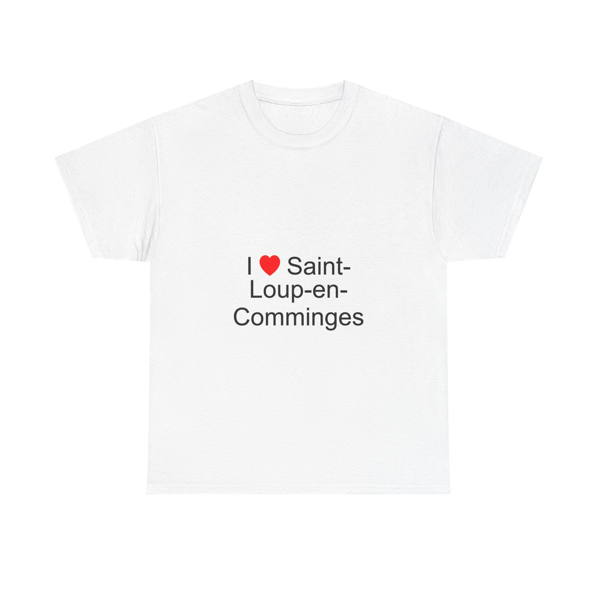 T-shirt I love saint-loup-en-comminges