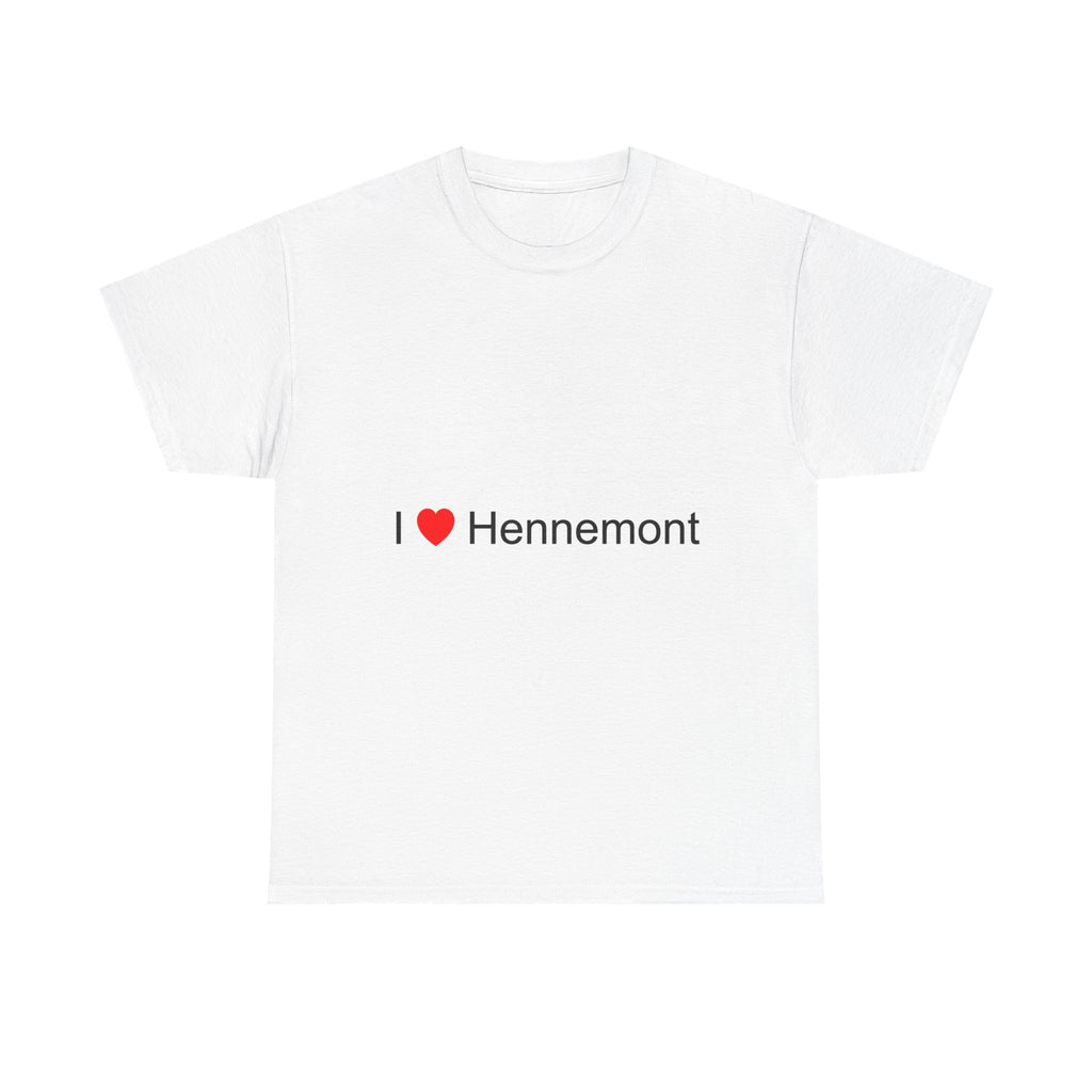 T-shirt I love Hennemont