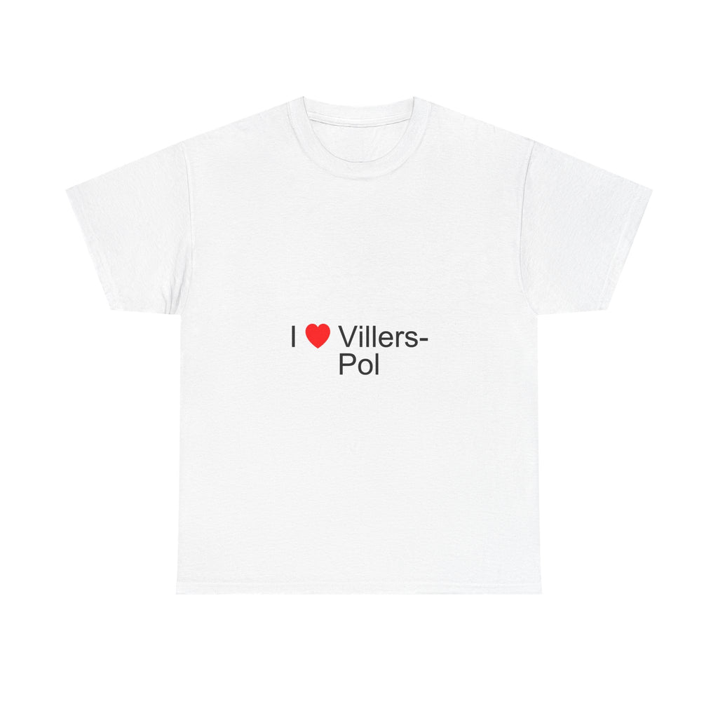T-shirt I love Villers-Pol
