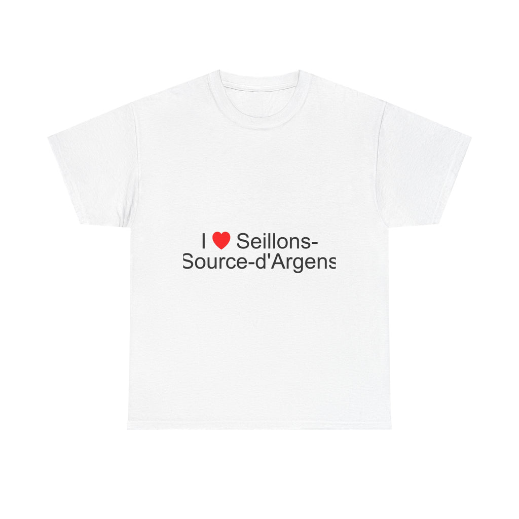 T-Shirt „I love Seillons-Source-d’Argens“