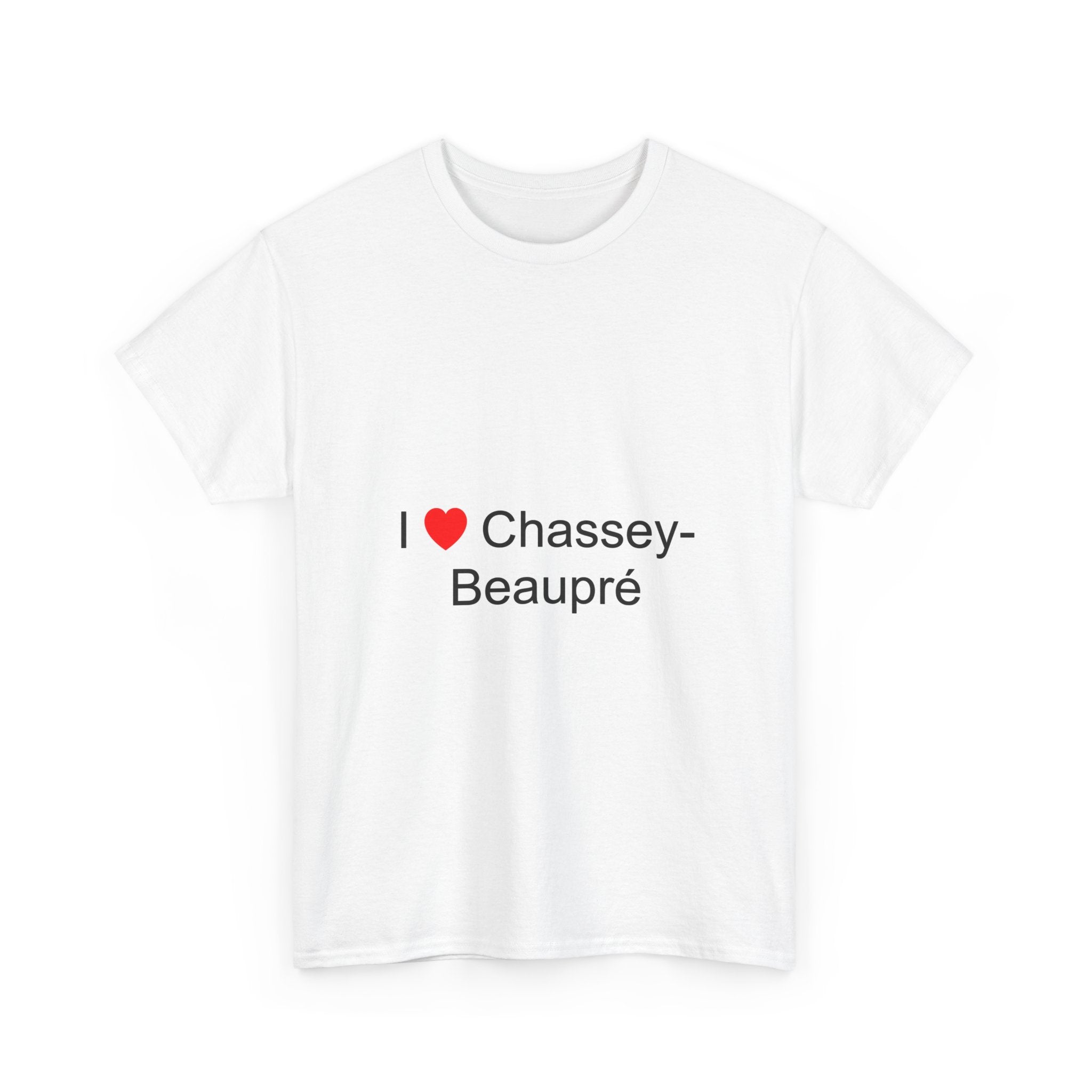 T-shirt I love Chassey-Beaupré