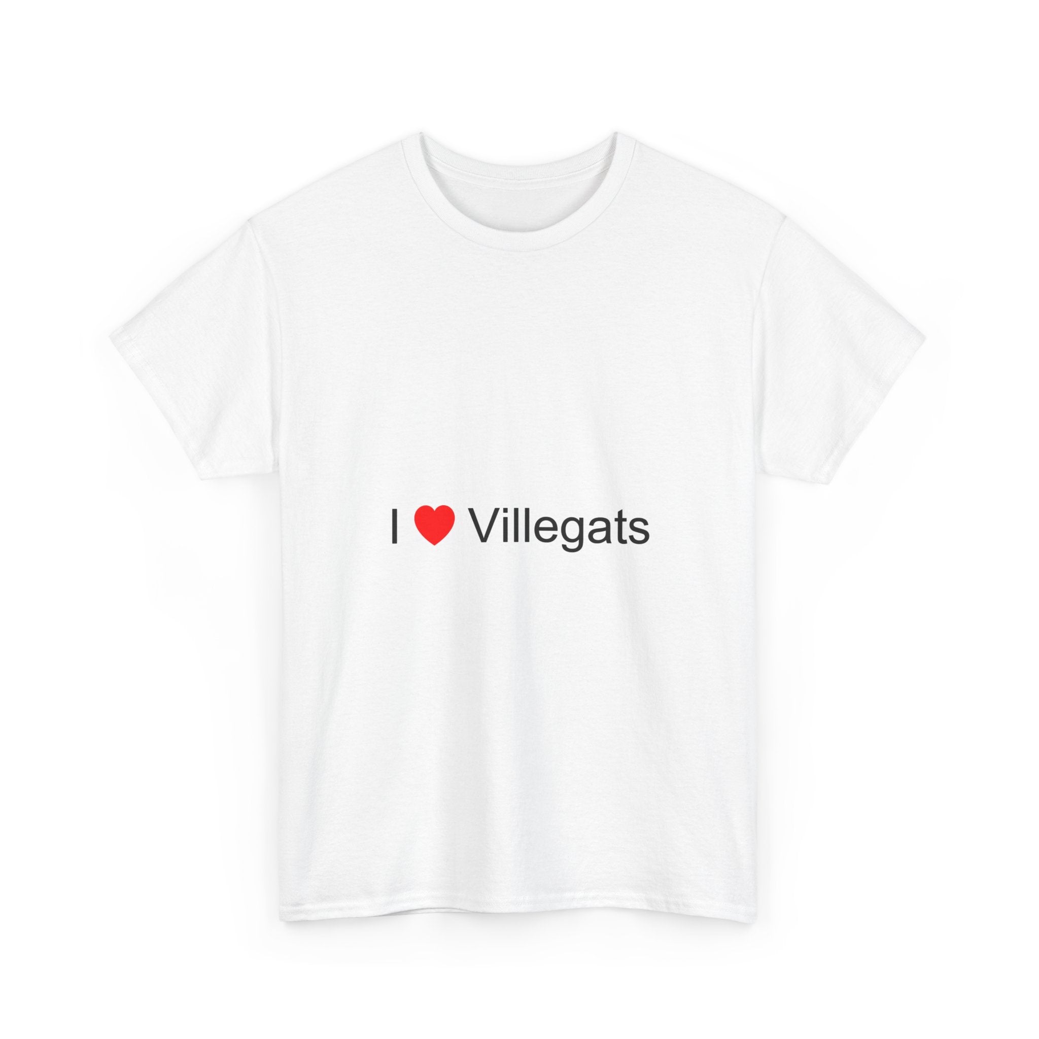T-shirt I love Villegats