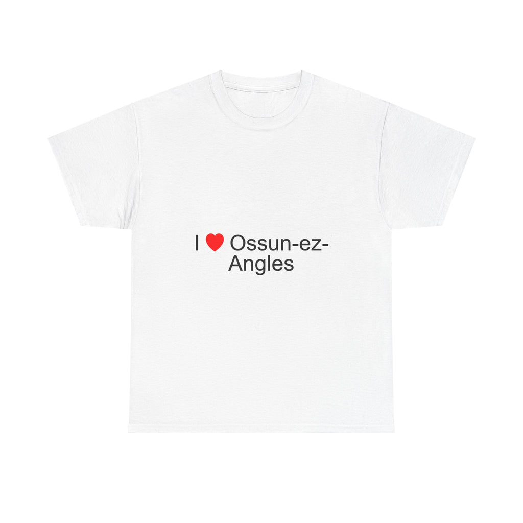 T-Shirt Ich liebe Ossun-Ez-Angles