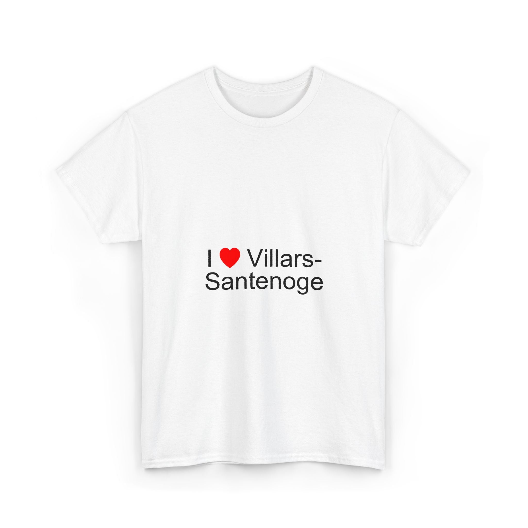 T-shirt I love Villars-Santenoge