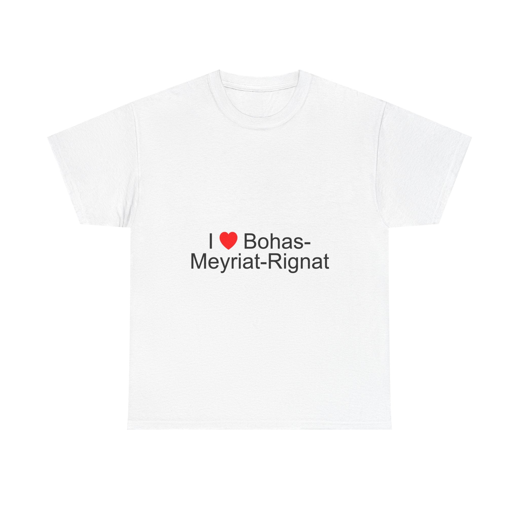 T-Shirt Ich liebe Bohas-Meyriat-Rignat