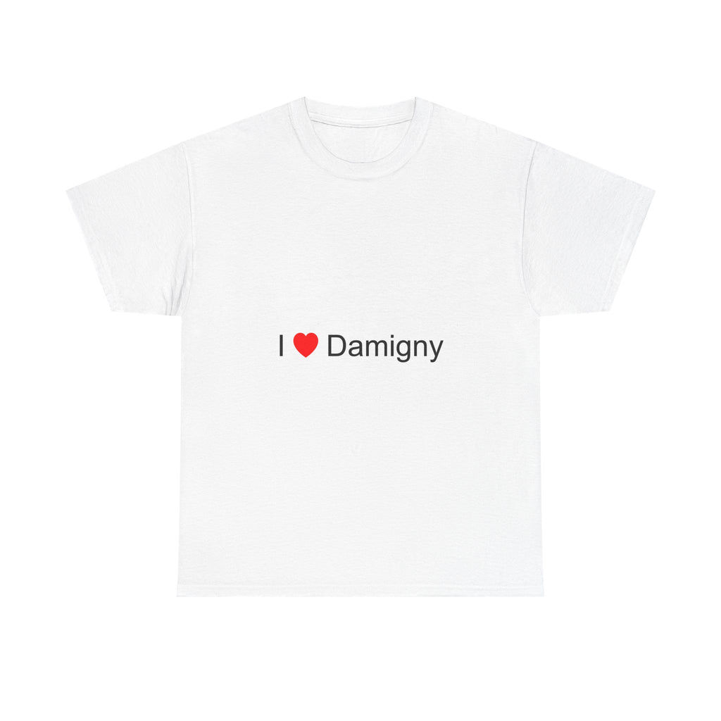 T-shirt I love damigny