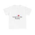 T-shirt I love longevelle-lès-russey