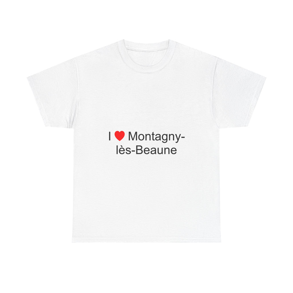 T-shirt I love montagny-lès-beaune