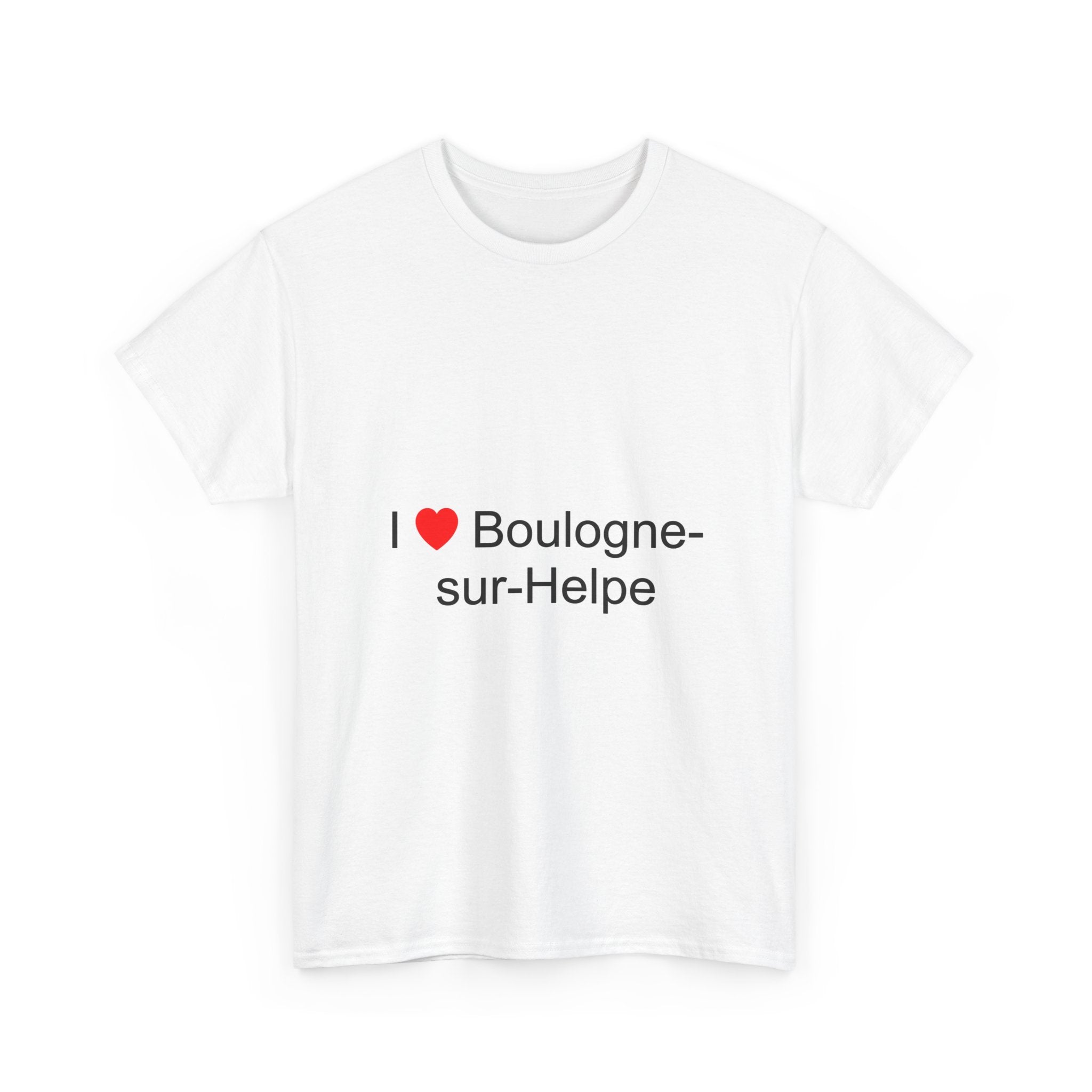 T-Shirt Ich liebe Boulogne-sur-Helpe