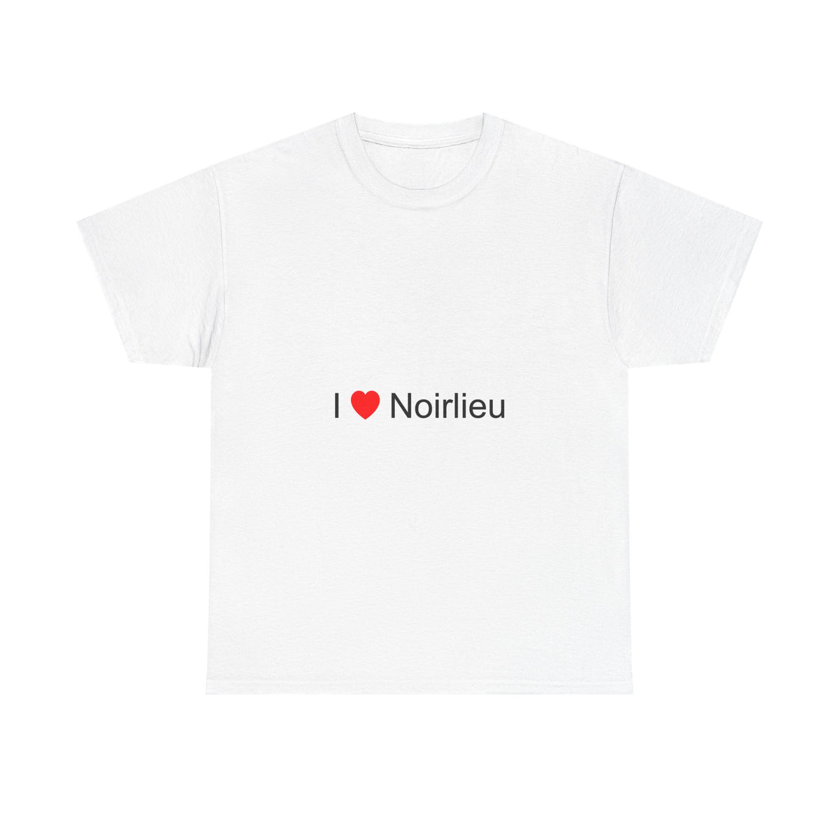 T-shirt I love noirlieu