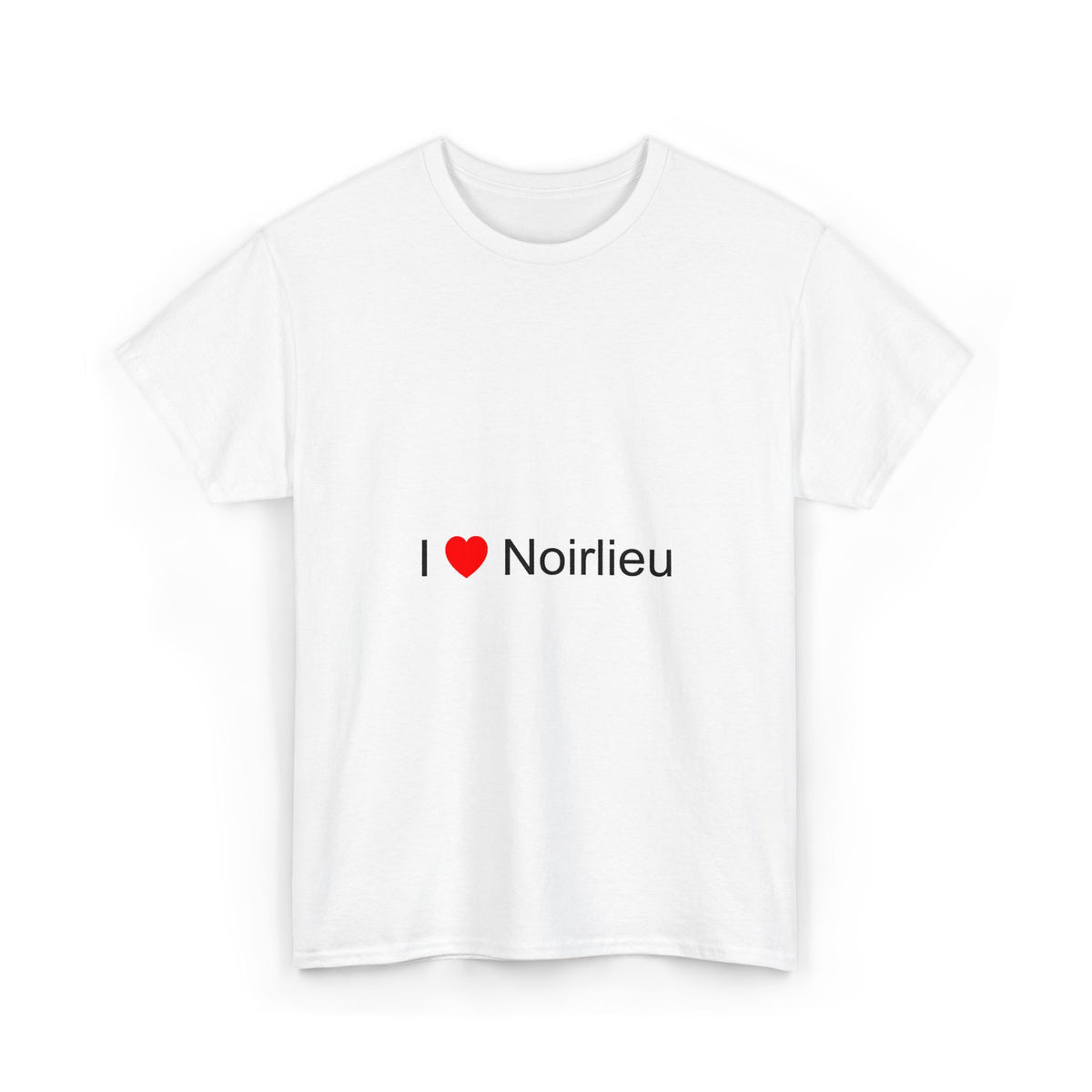 T-shirt I love noirlieu