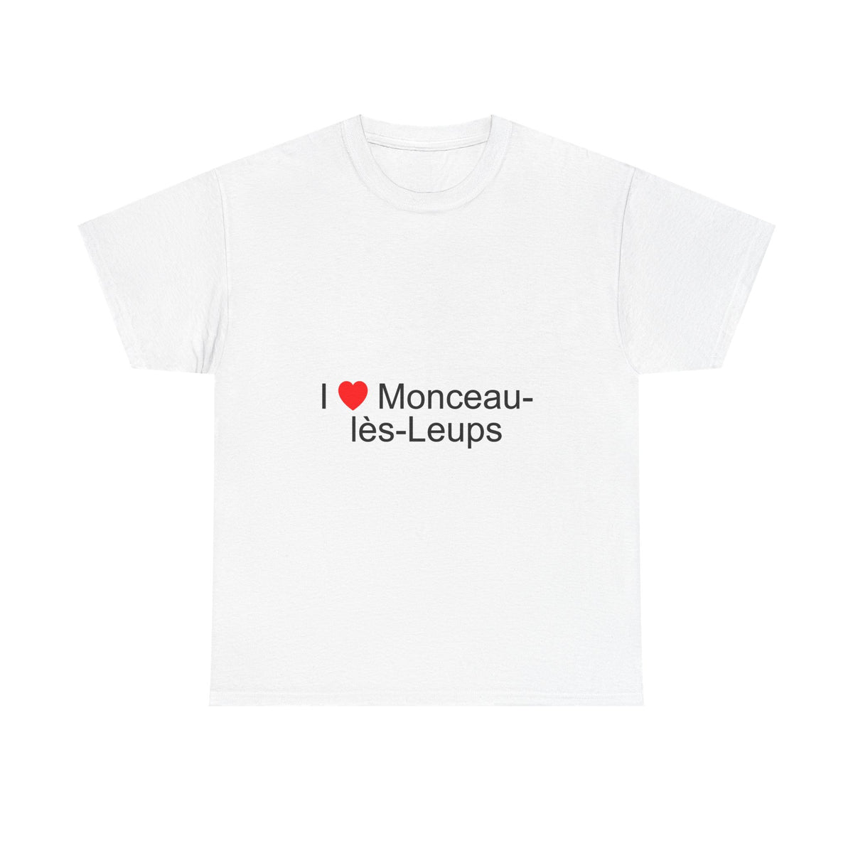 T-Shirt I love Monceau-lès-Leups