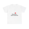 T-shirt I love marcillac-saint-quentin