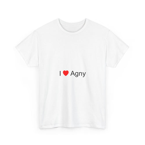 T-shirt I love Agny