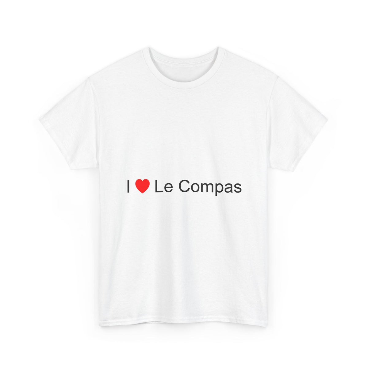 T-shirt I love le compas