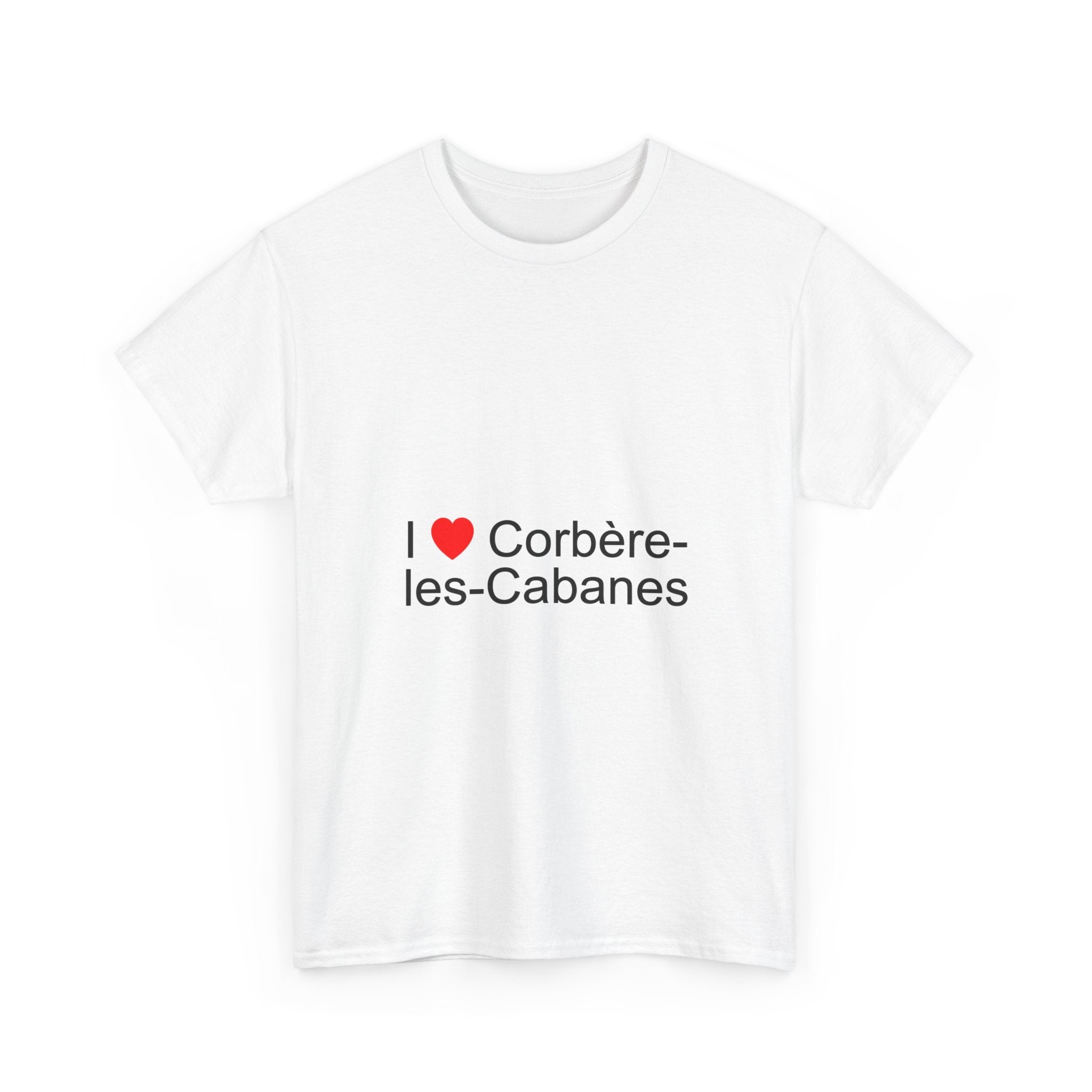 T-shirt I love corbère-les-cabanes