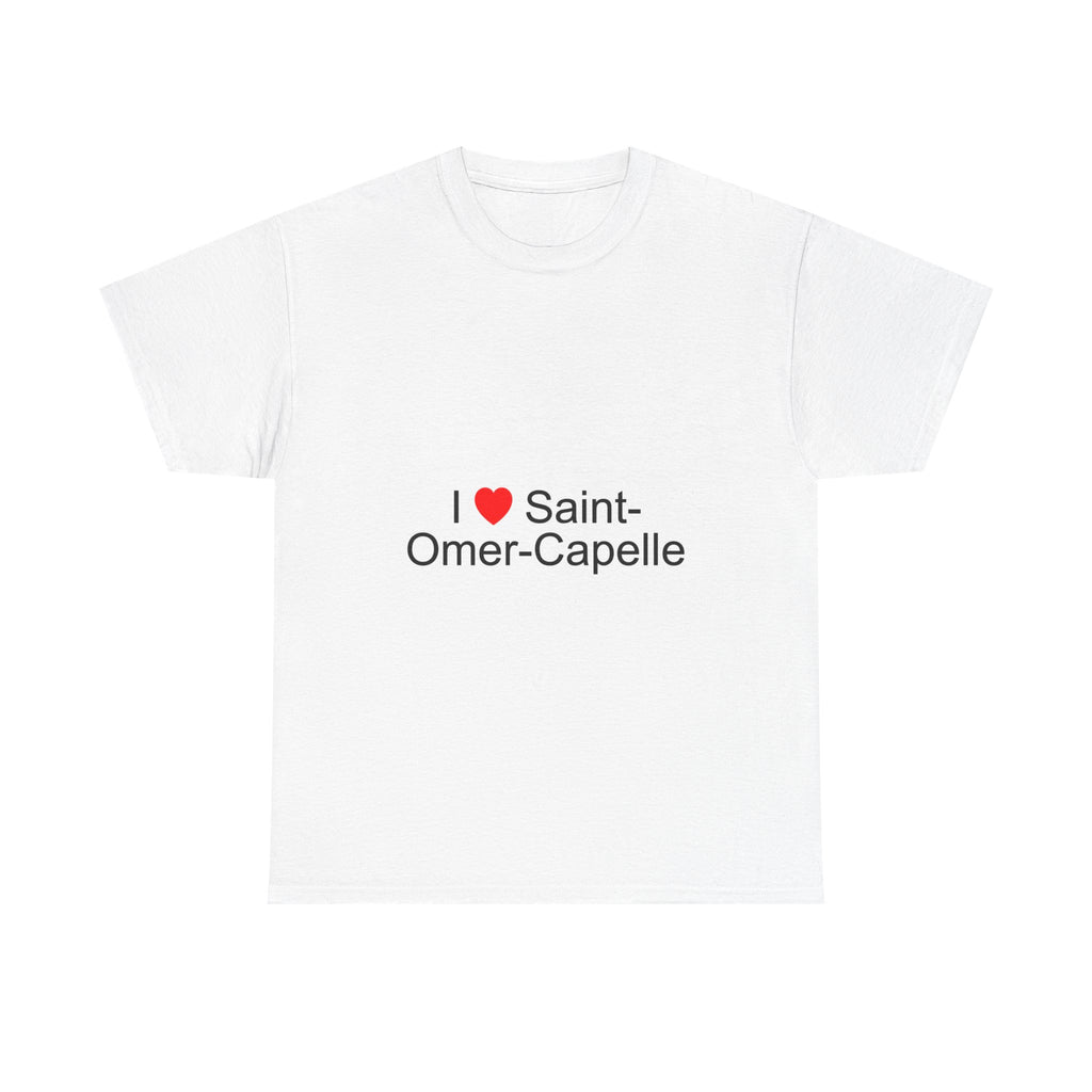 T-shirt I love saint-omer-capelle