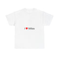 T-Shirt Ich liebe Millas