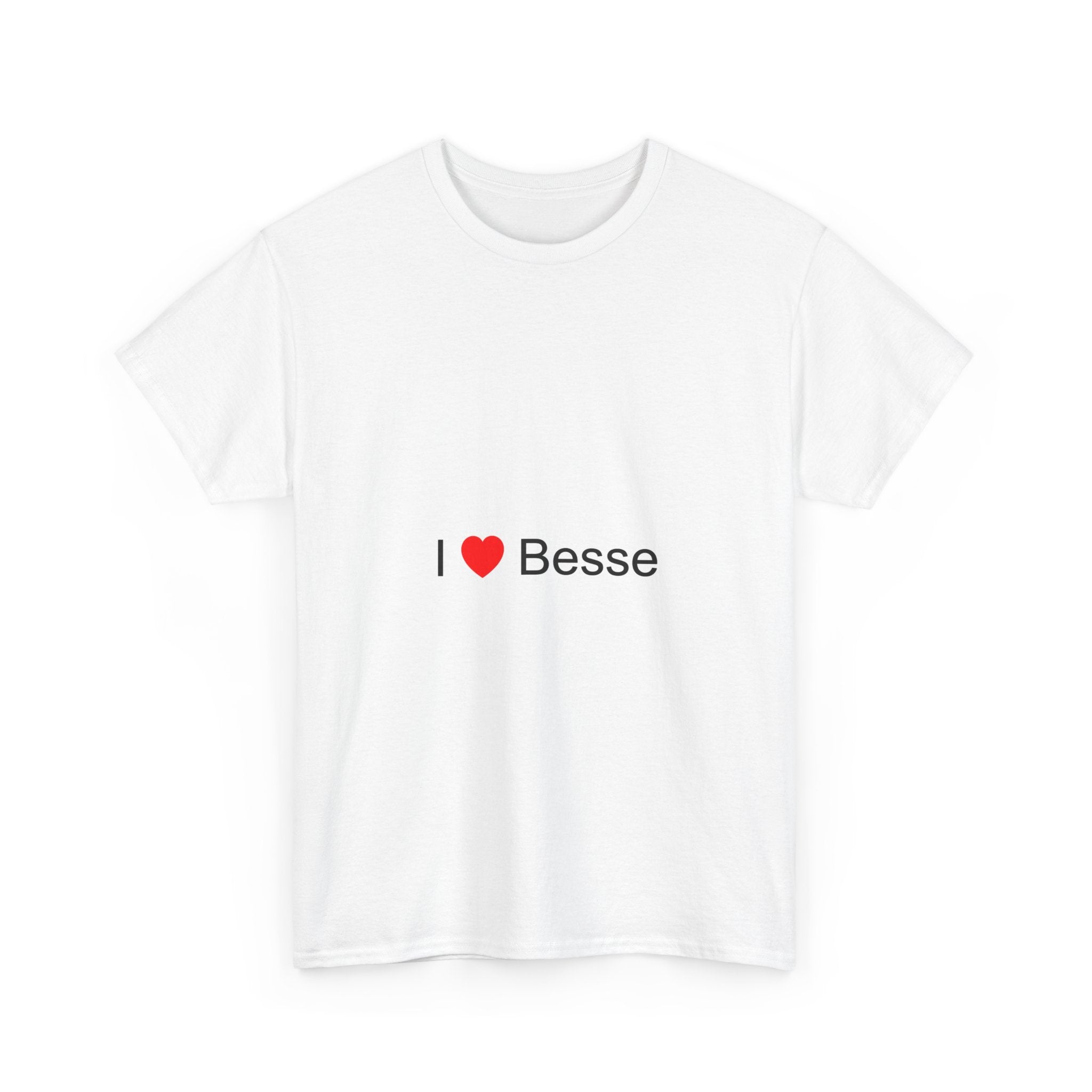T-shirt I love Besse (15)
