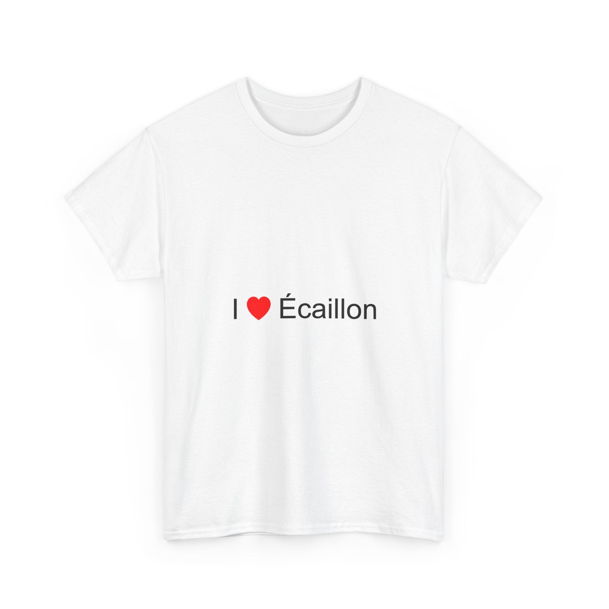 T-shirt I love écaillon