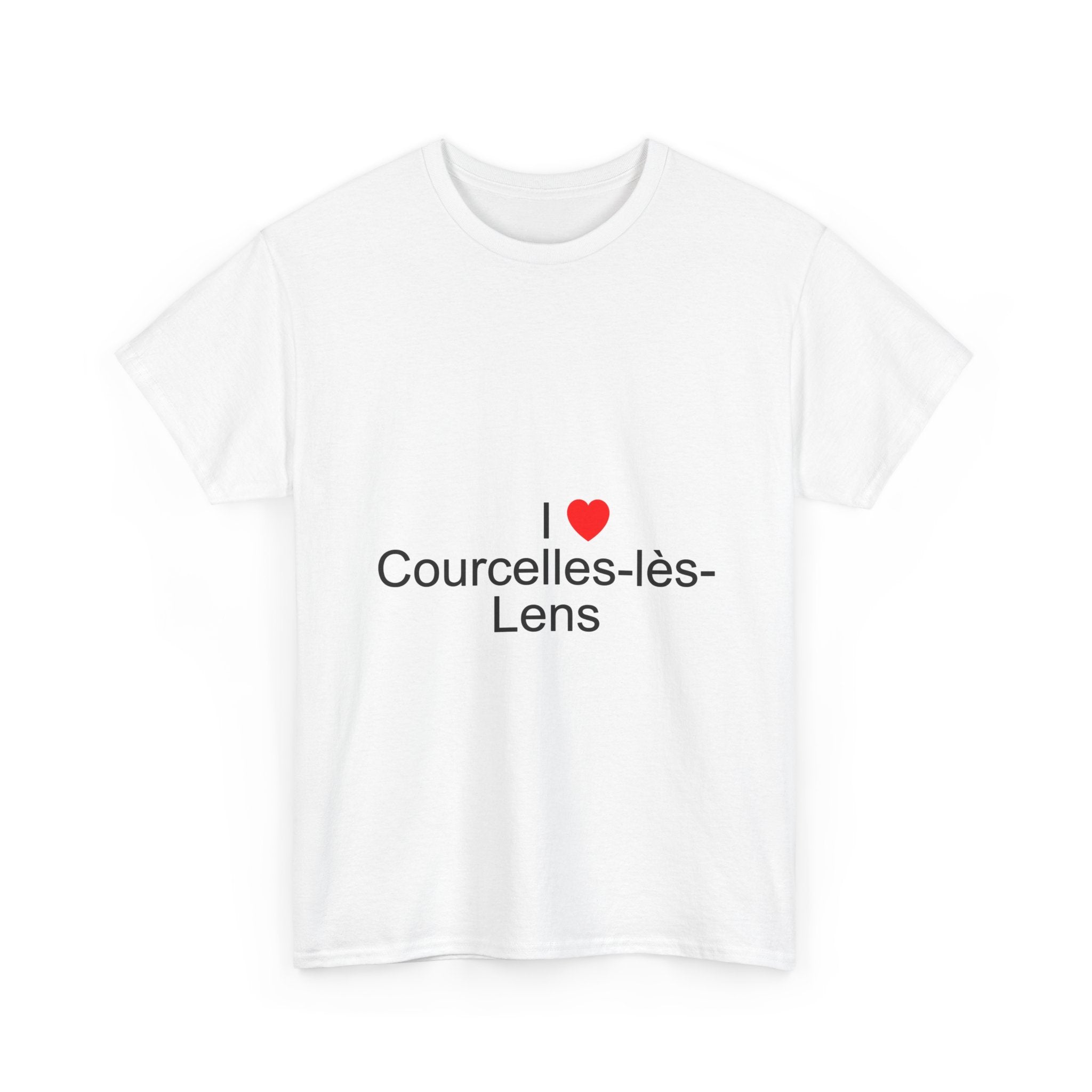 T-shirt I love courcelles-lès-lens