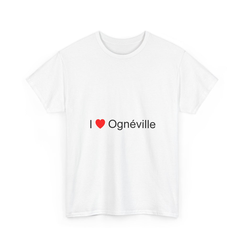 T-shirt I love ognéville