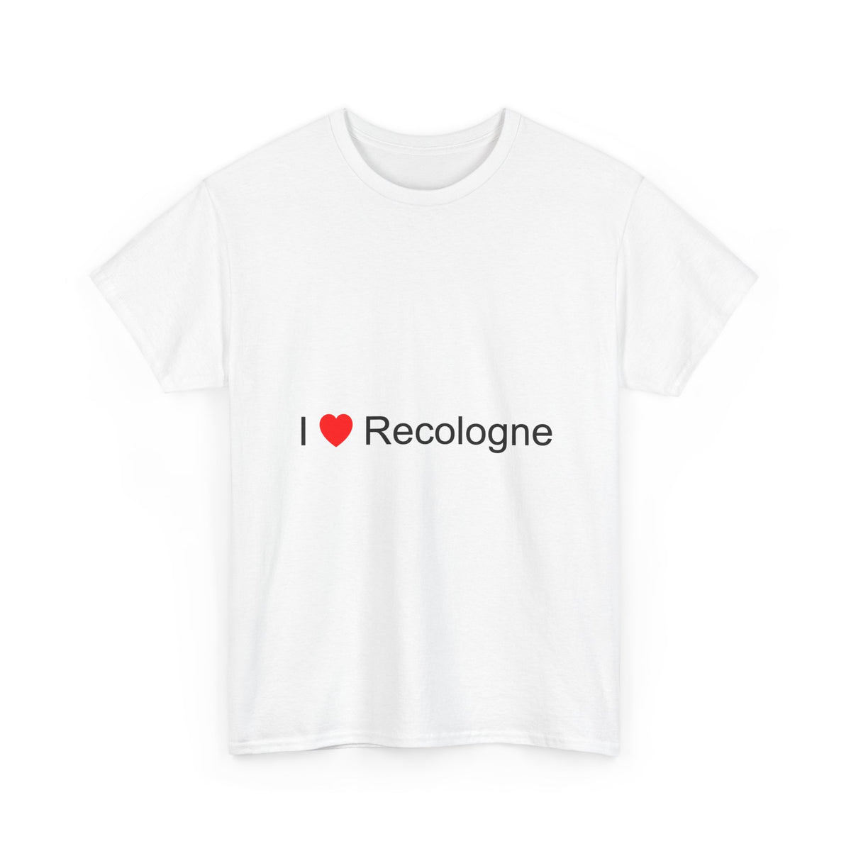 T-shirt I love recologne