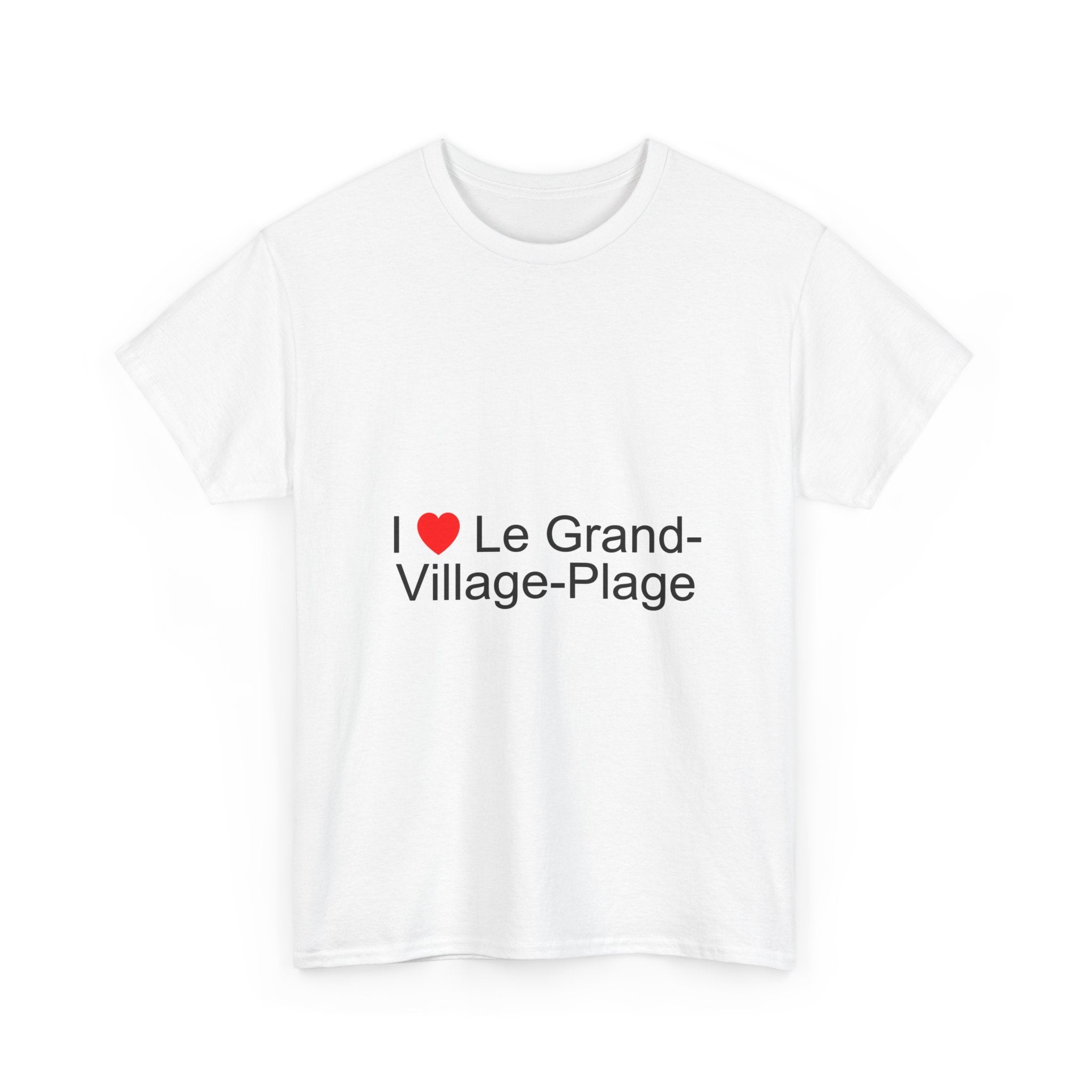 T-shirt I love the grand-village-beach
