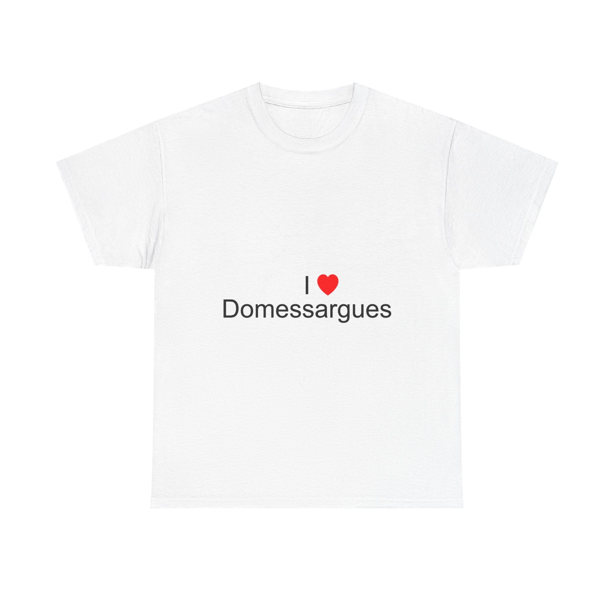 T-shirt I love Domessargues