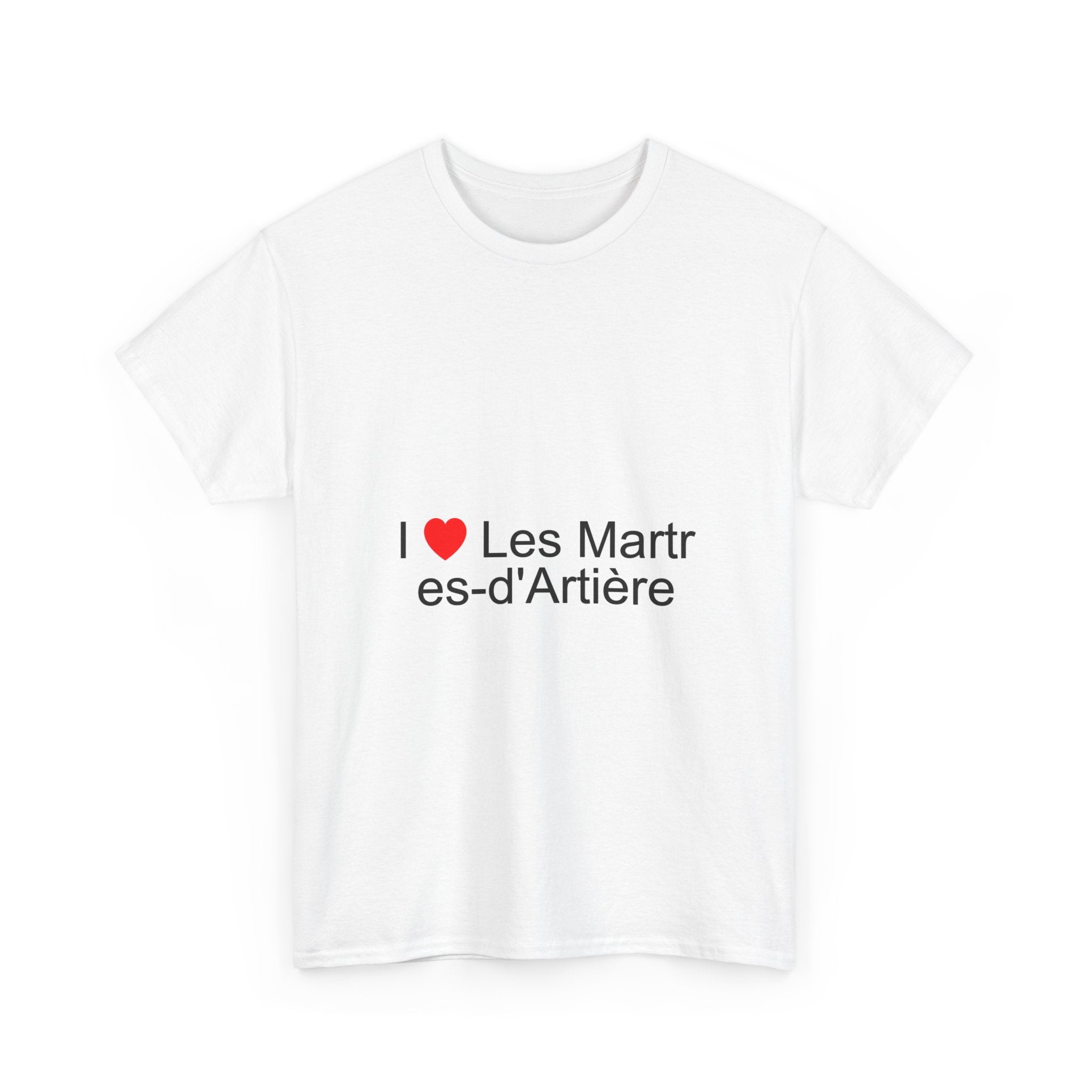 T-shirt I love les martres-d'artière