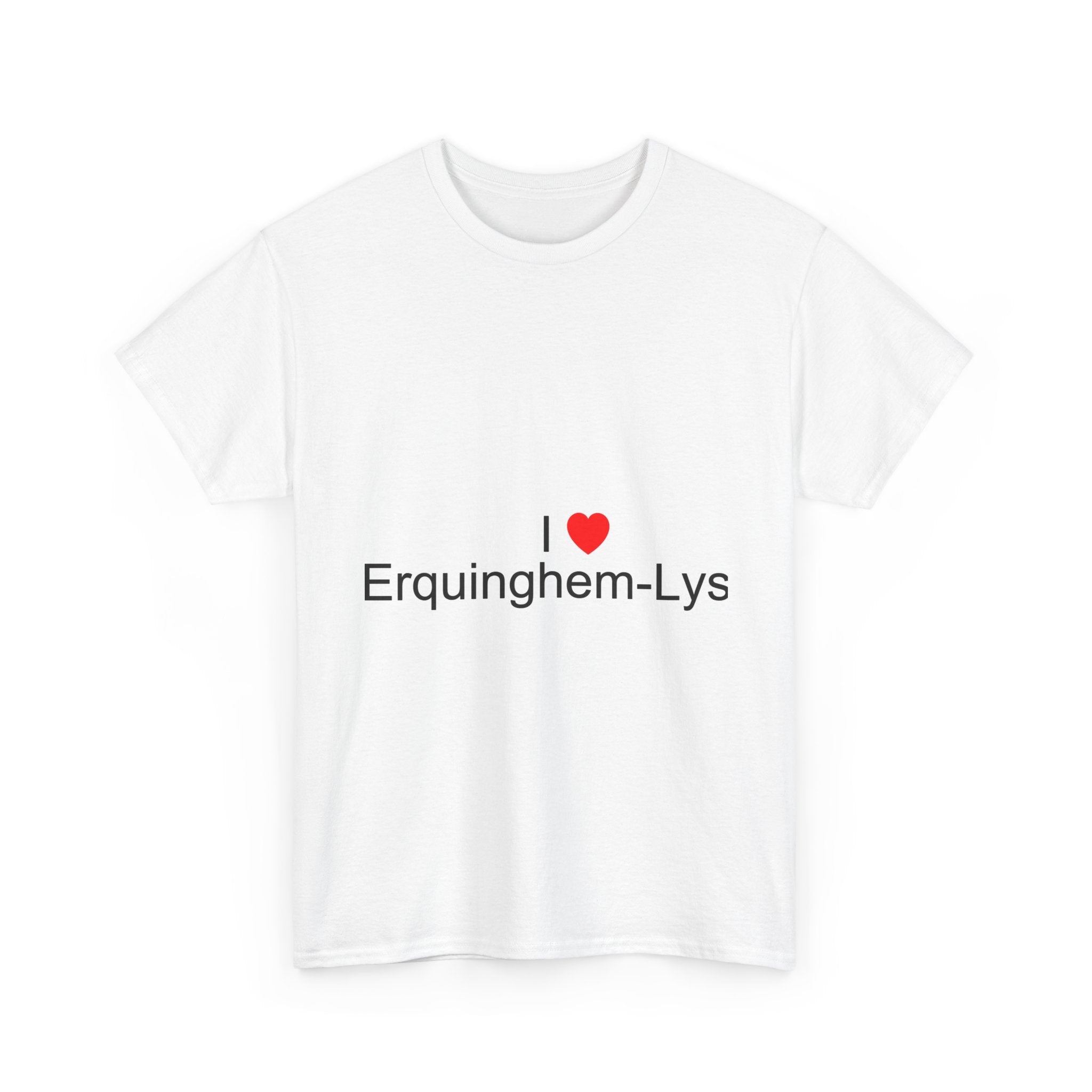 T-Shirt Ich liebe Erquinghem-Lys